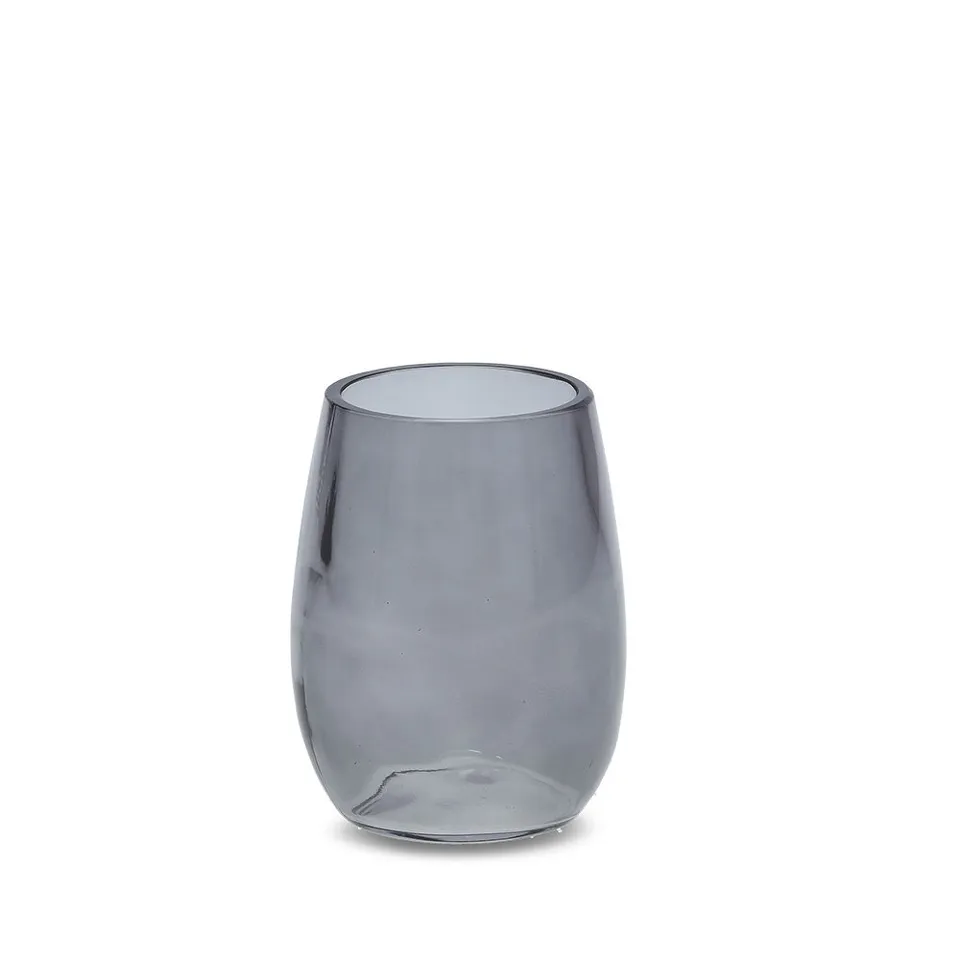 zeller-present-zahnputzbecher-modern-black-glas-schwarz image 1
