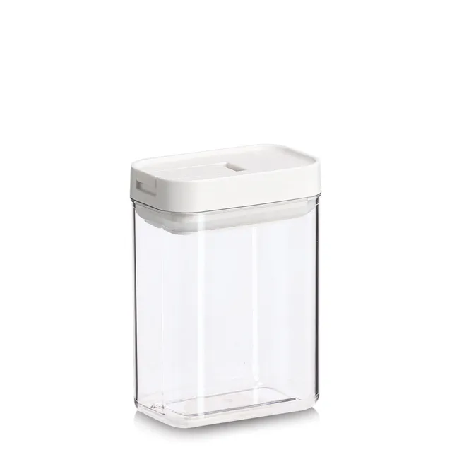 zeller-present-k-che-vorratsdose-670-ml-creme-transparent-luftdicht image 1