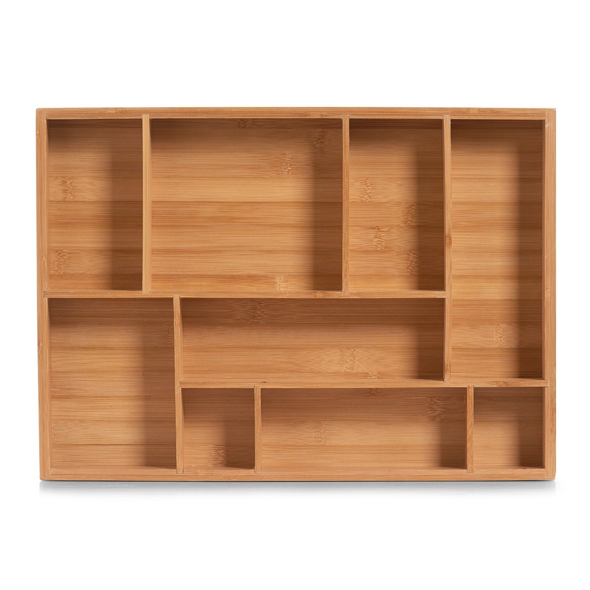 zeller-present-home-living-schubladen-organizer-bambus-9-f-cher image 3