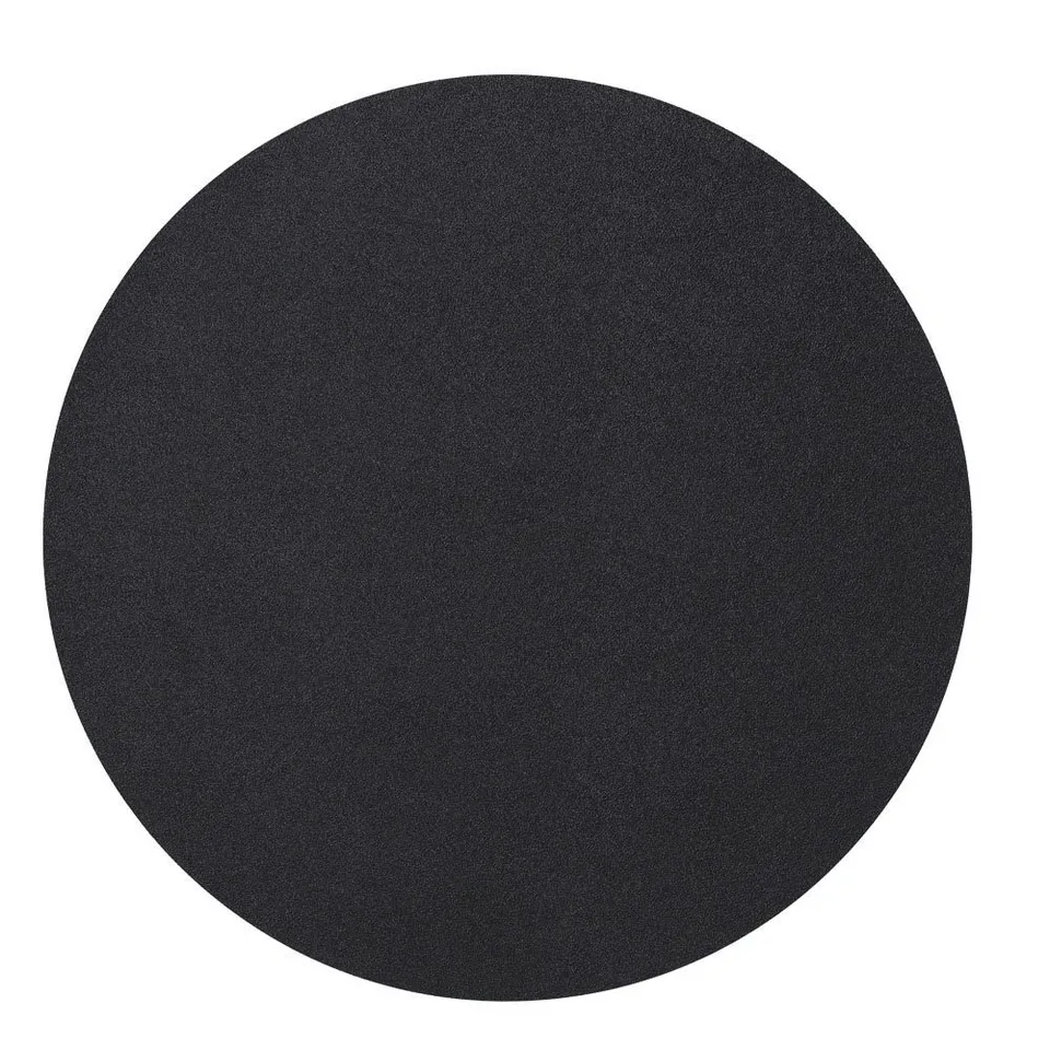 zeller-present-table-platzset-kunstleder-schwarz-rund image 1