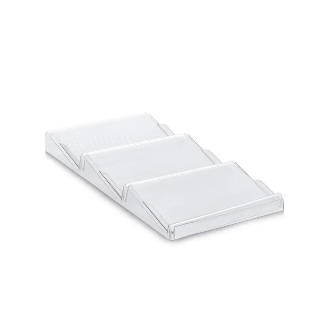zeller-present-k-che-gew-rz-schubladen-organizer-2-tlg-transparent image 1