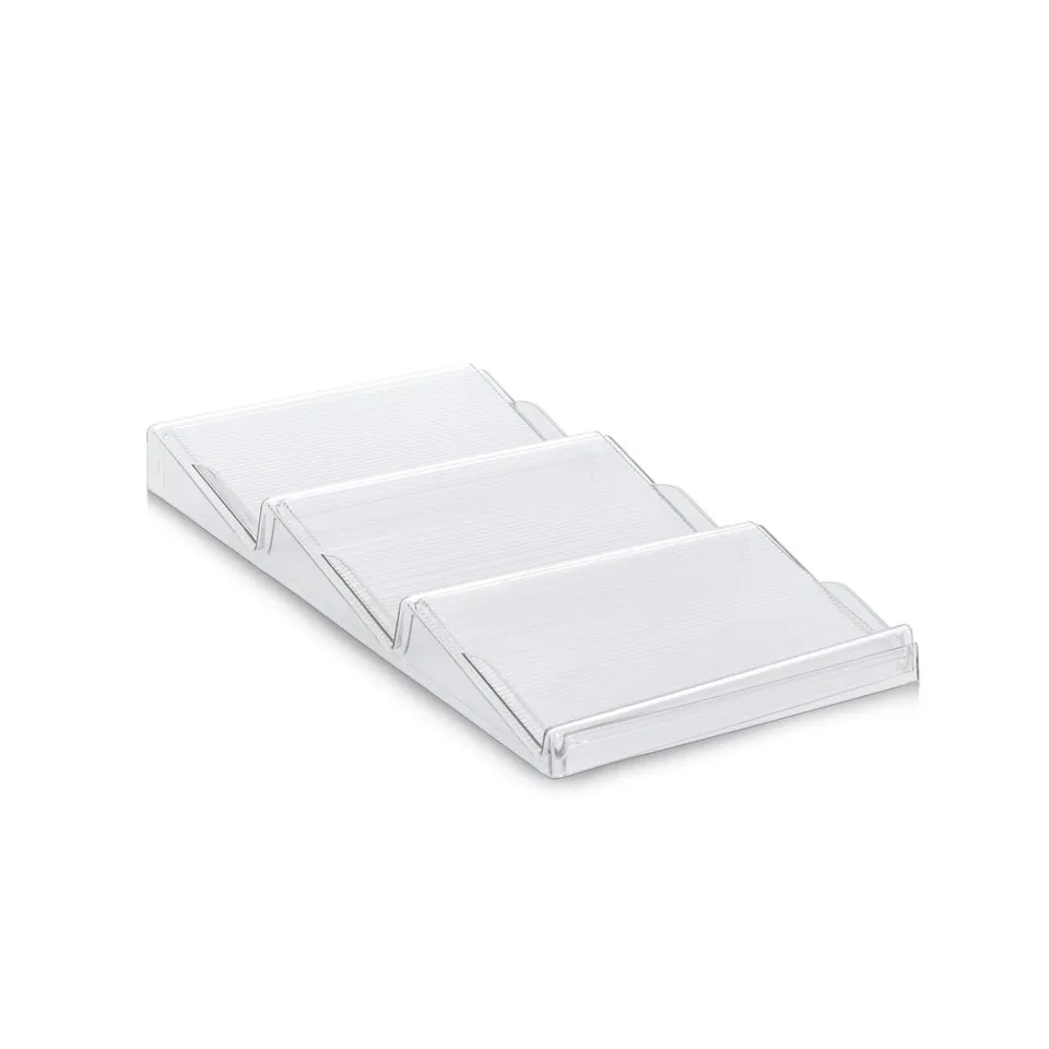 zeller-present-k-che-gew-rz-schubladen-organizer-2-tlg-transparent image 1