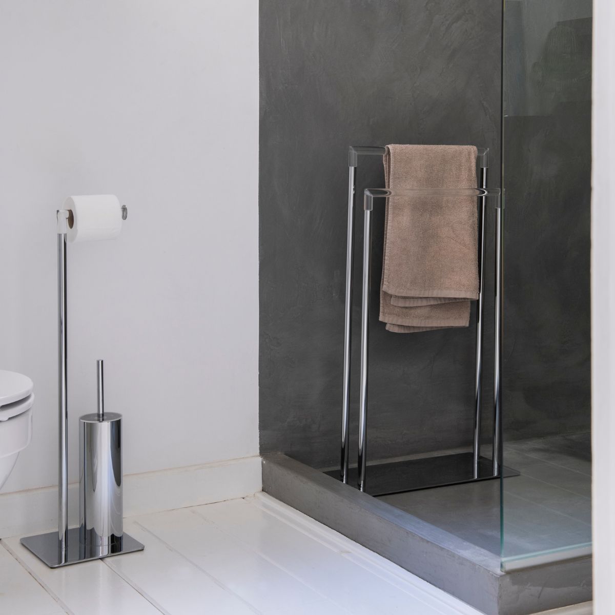 andrea-house-ba-o-wc-garnitur-silber-metall-mit-b-rste image 1