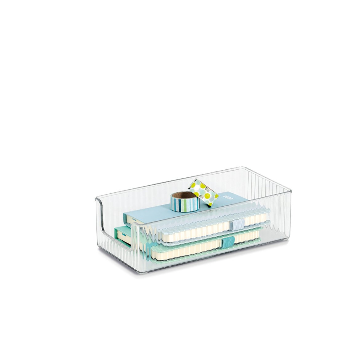 zeller-present-home-living-utensilien-organizer-set-3-tlg-transparent image 5