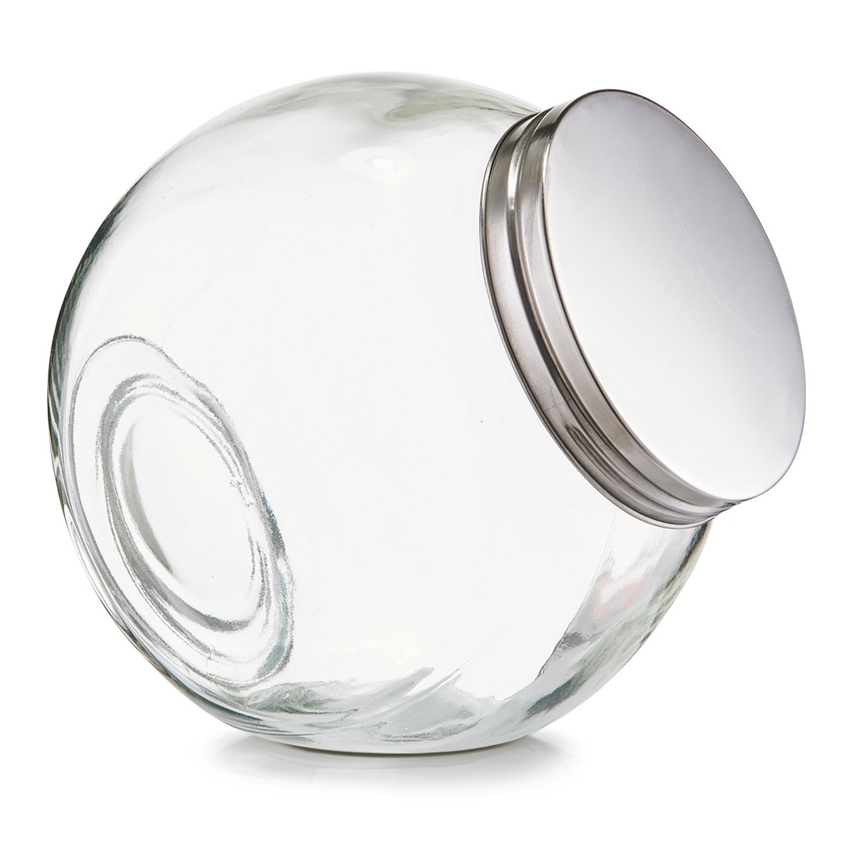 zeller-present-k-che-candy-vorratsglas-1200-ml-mit-edelstahldeckel image 1