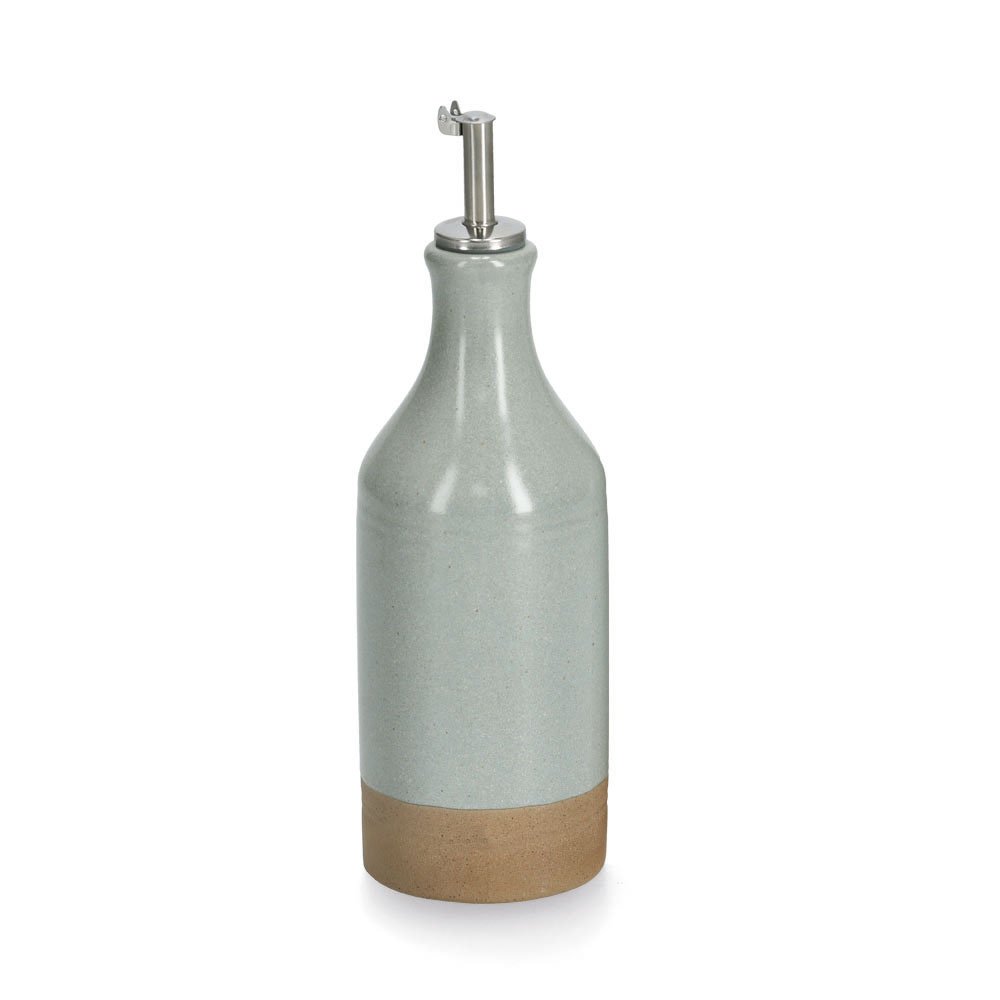 zeller-present-k-che-essig-lflasche-420-ml-steingut-edelstahl image 1