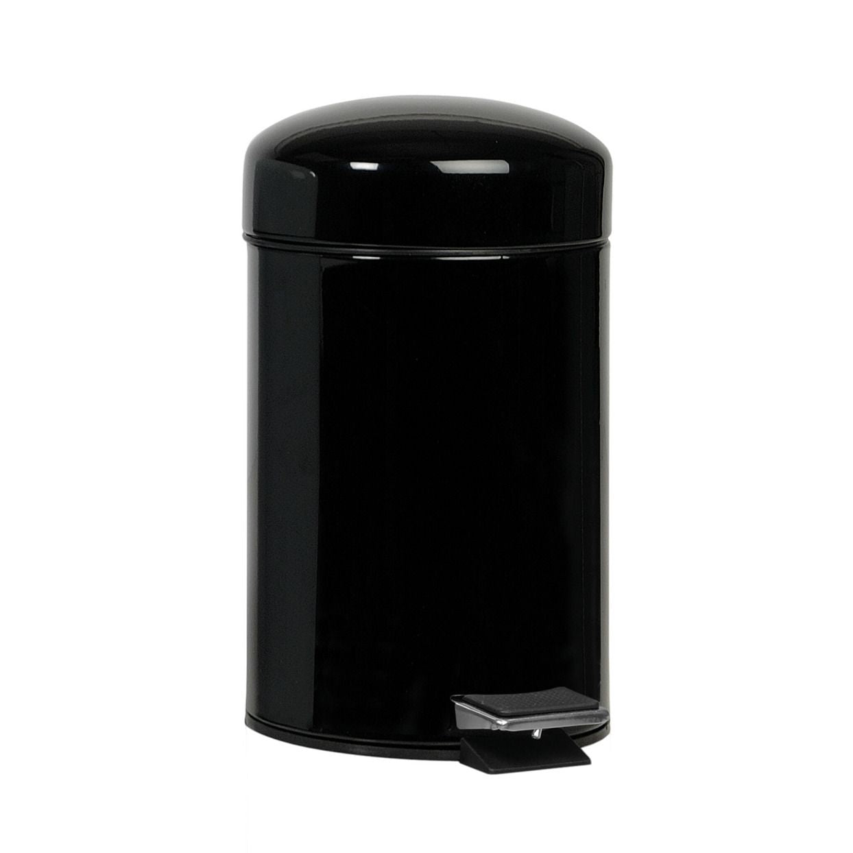 andrea-house-papierkorb-bad-schwarz-metall-industrial image 1