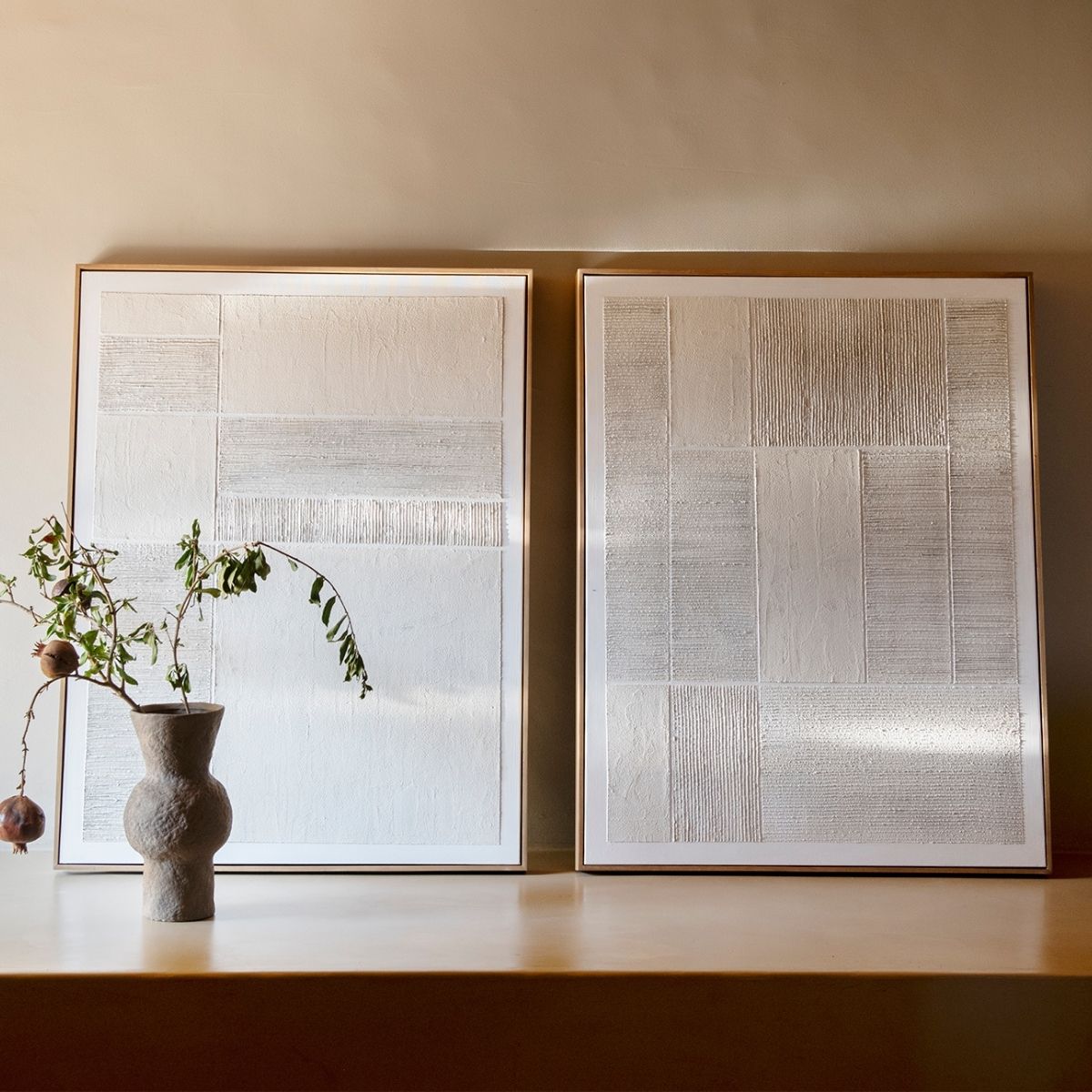 andrea-house-oslo-bild-80x100-cm-beige-wei-abstrakt image 2