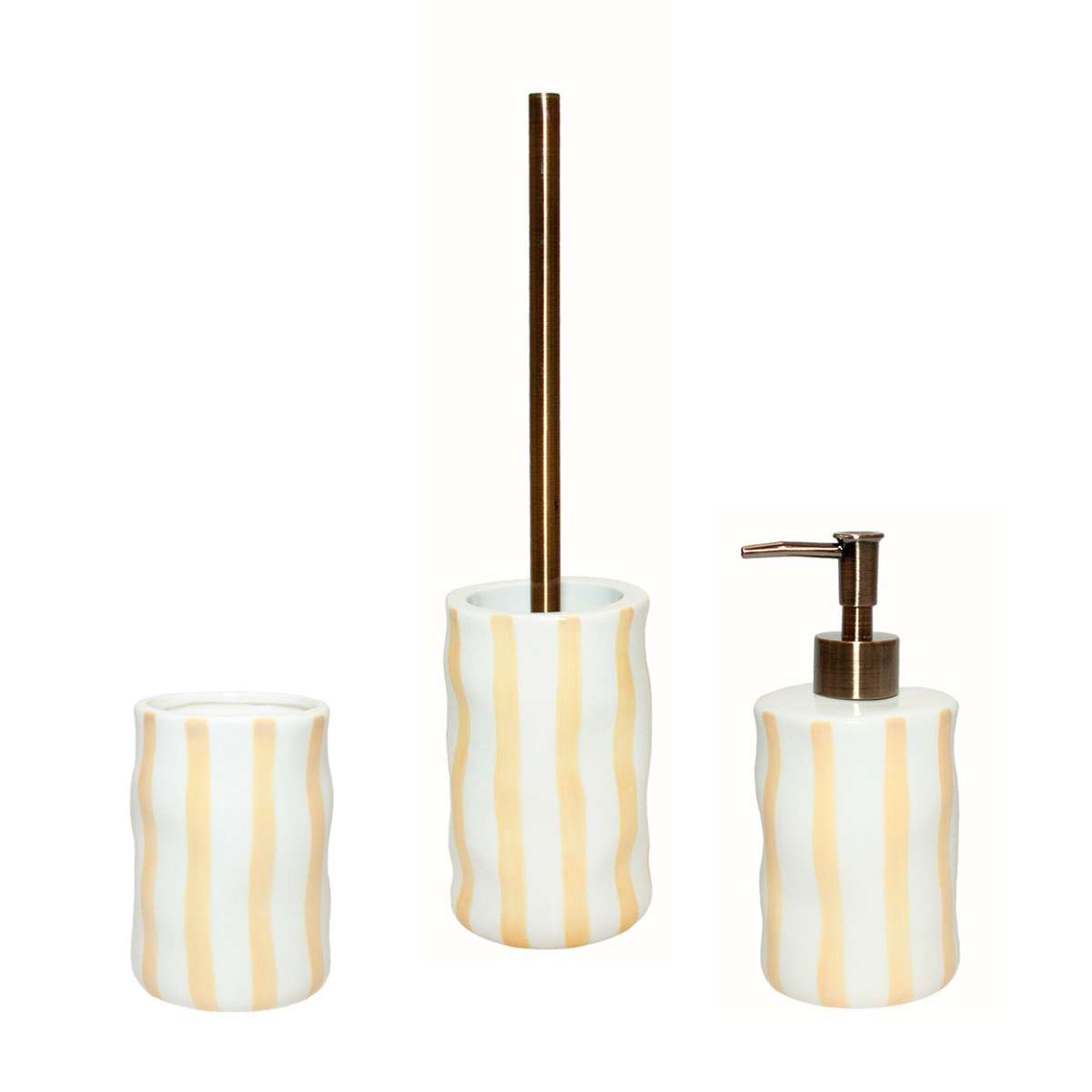 andrea-house-seifenspender-bari-keramik-wei-beige-bad image 3