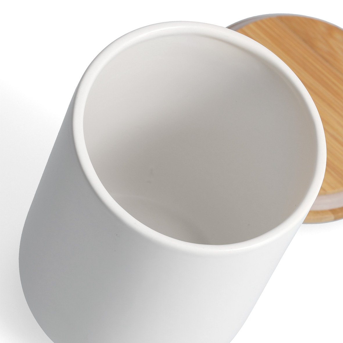 zeller-present-k-che-vorratsdose-keramik-1500-ml-bambusdeckel image 3