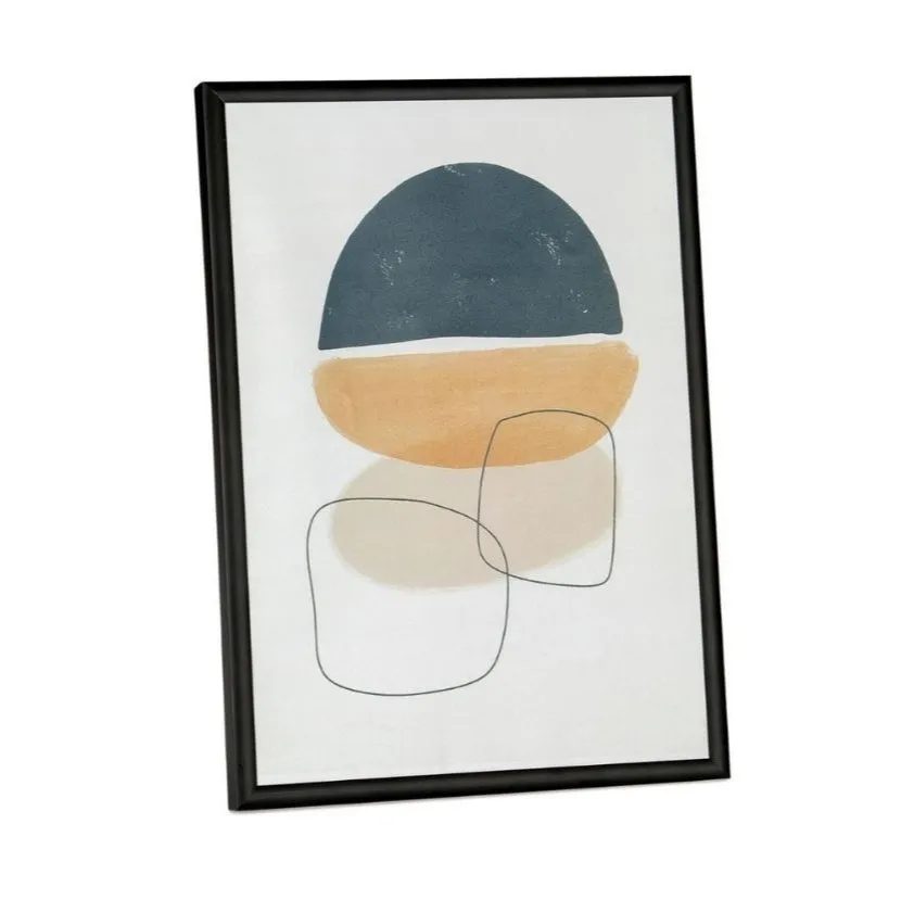 andrea-house-wandbild-metall-schwarz-30x40-cm-abstrakt image 1