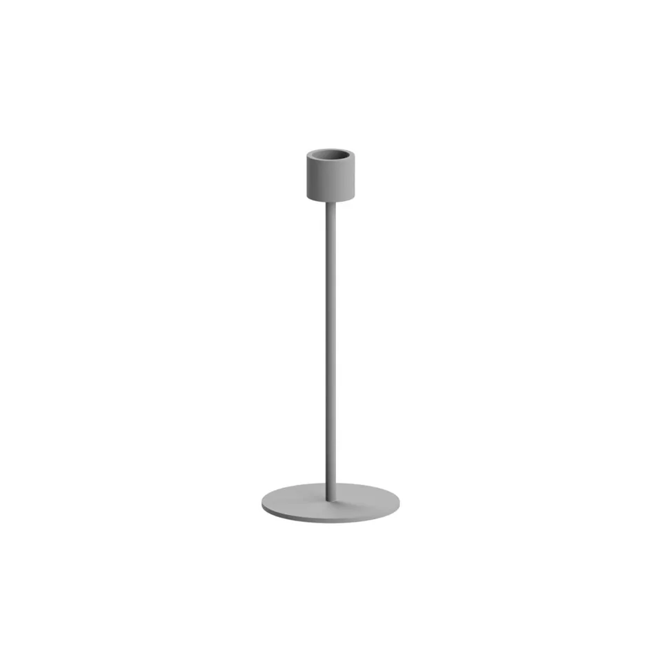 cooee-design-kerzenhalter-edelstahl-21-cm-grau-matt image 1