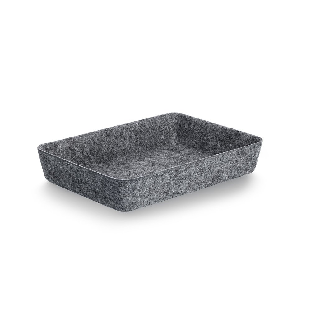zeller-present-organizer-set-8-tlg-filz-grau-schublade image 2