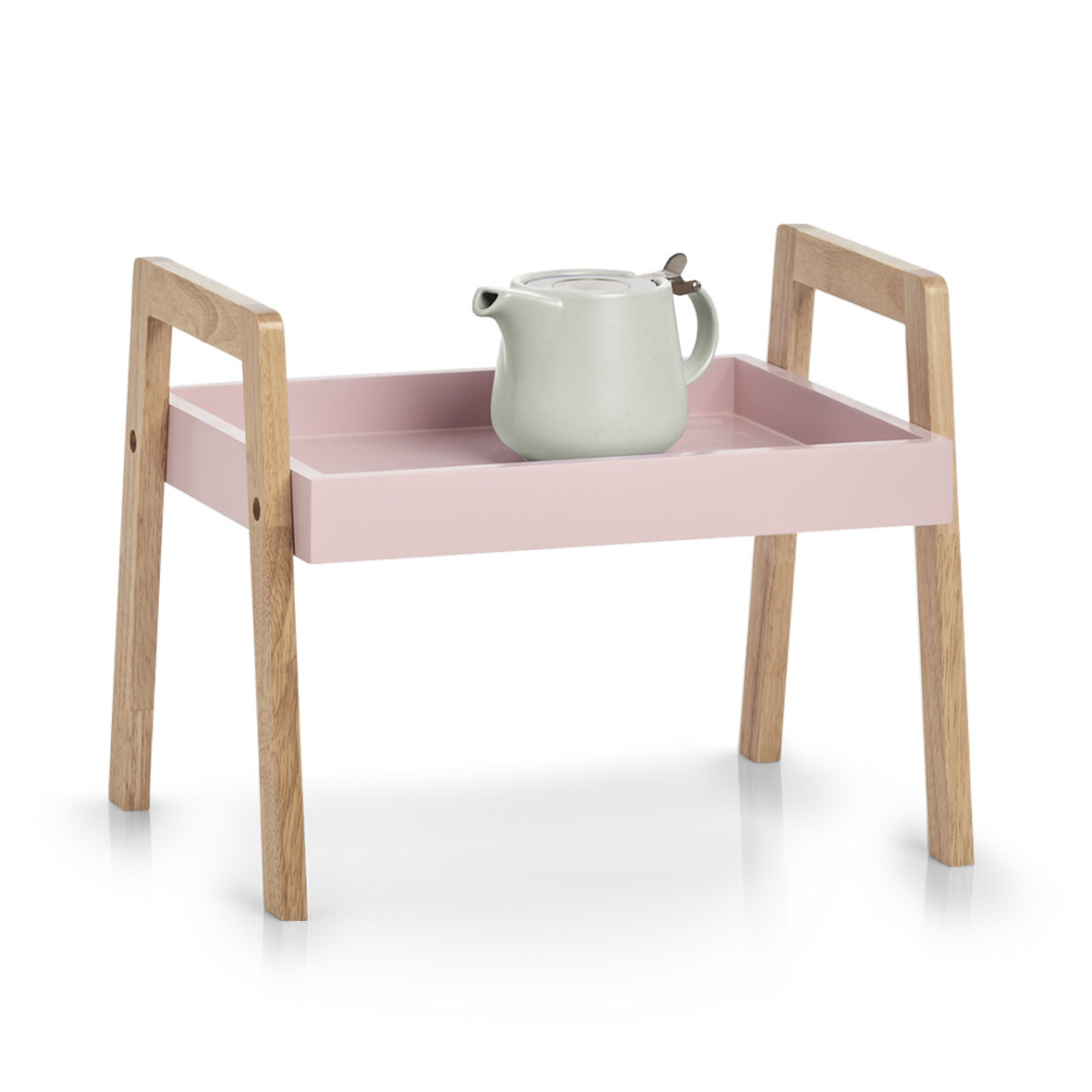 zeller-home-living-stapelregal-holz-rosa-standregal image 2