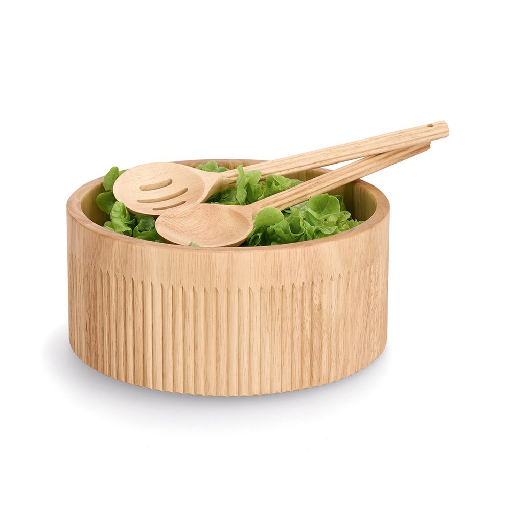 zeller-present-k-che-salatbesteck-set-stripes-2-tlg-gummibaum image 4