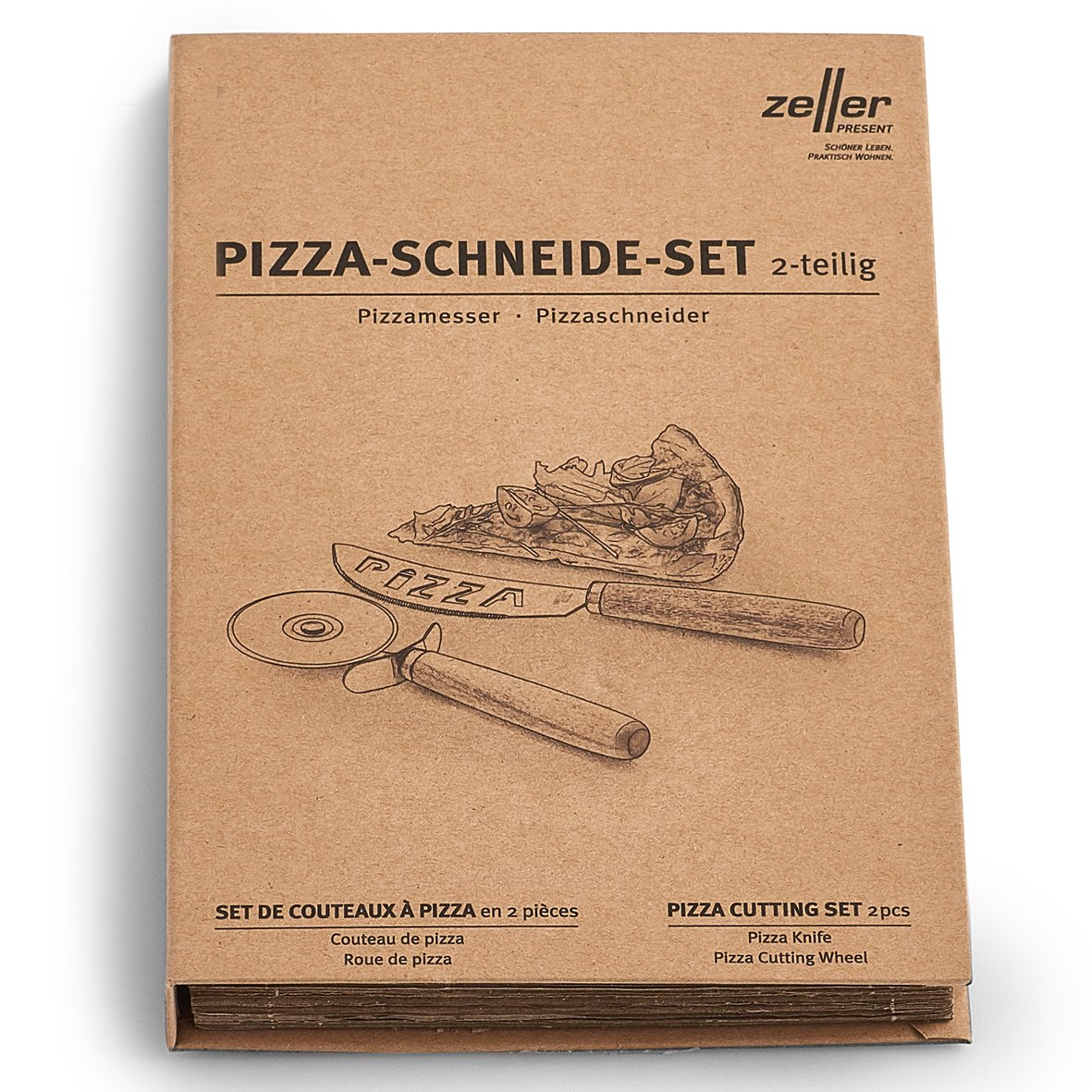 zeller-present-pizza-schneide-set-2-tlg-akazie-edelstahl image 5