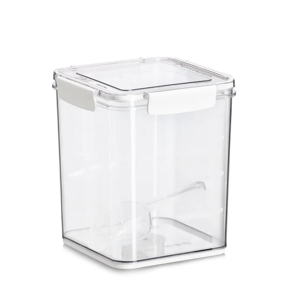zeller-present-k-che-vorratsdose-4200-ml-transparent-mit-l-ffel image 1