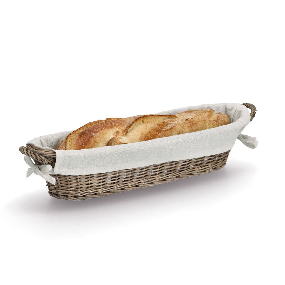 zeller-present-home-living-baguette-korb-weide-mit-beutel image 2