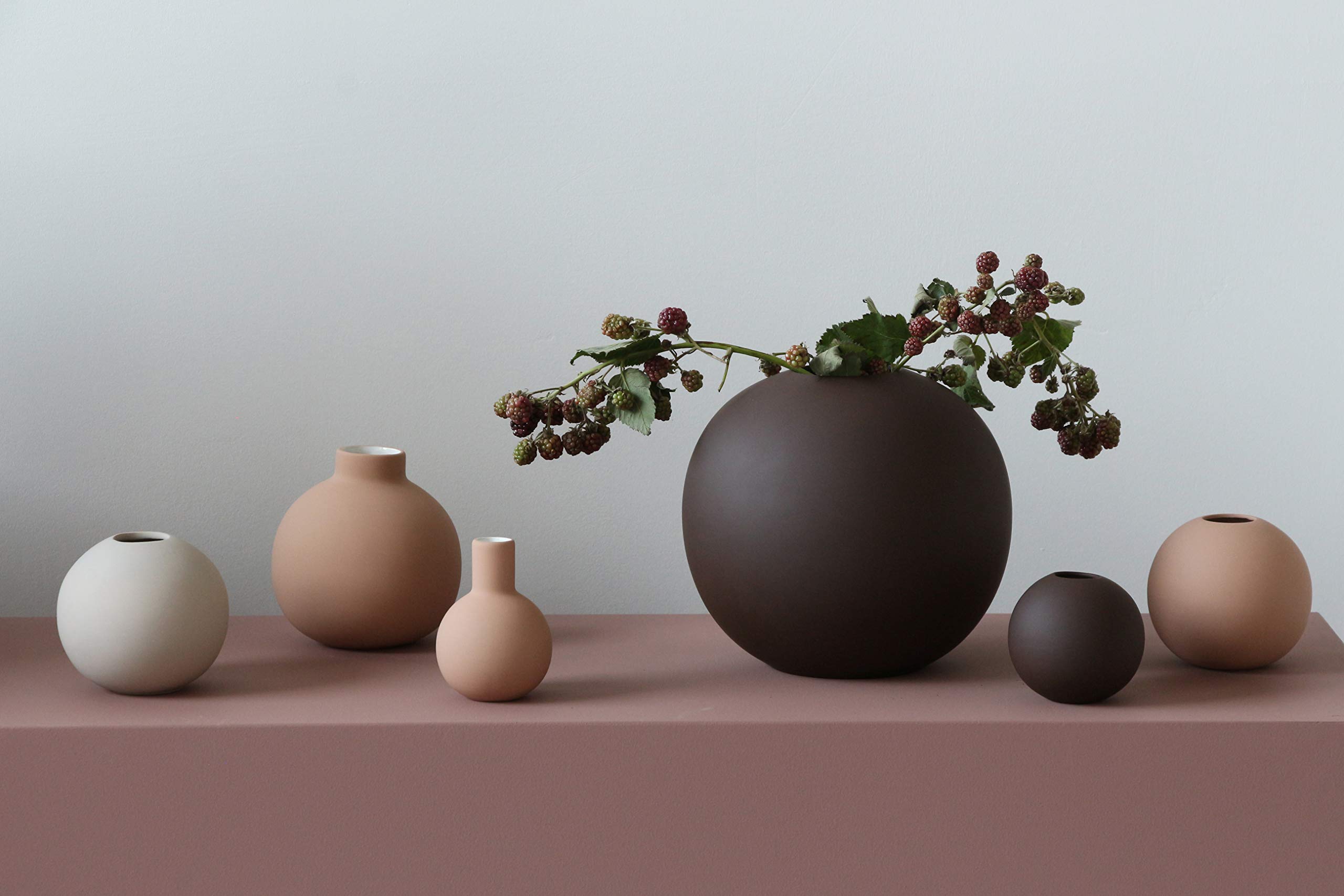 cooee-design-vase-keramikvase-12-cm-cafe-au-lait-matt image 6
