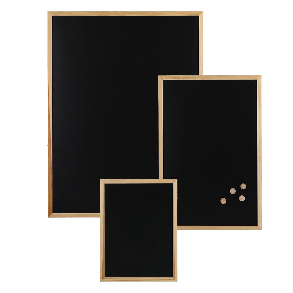 zeller-office-kreide-magnettafel-metall-kiefer-holzrahmen image 6