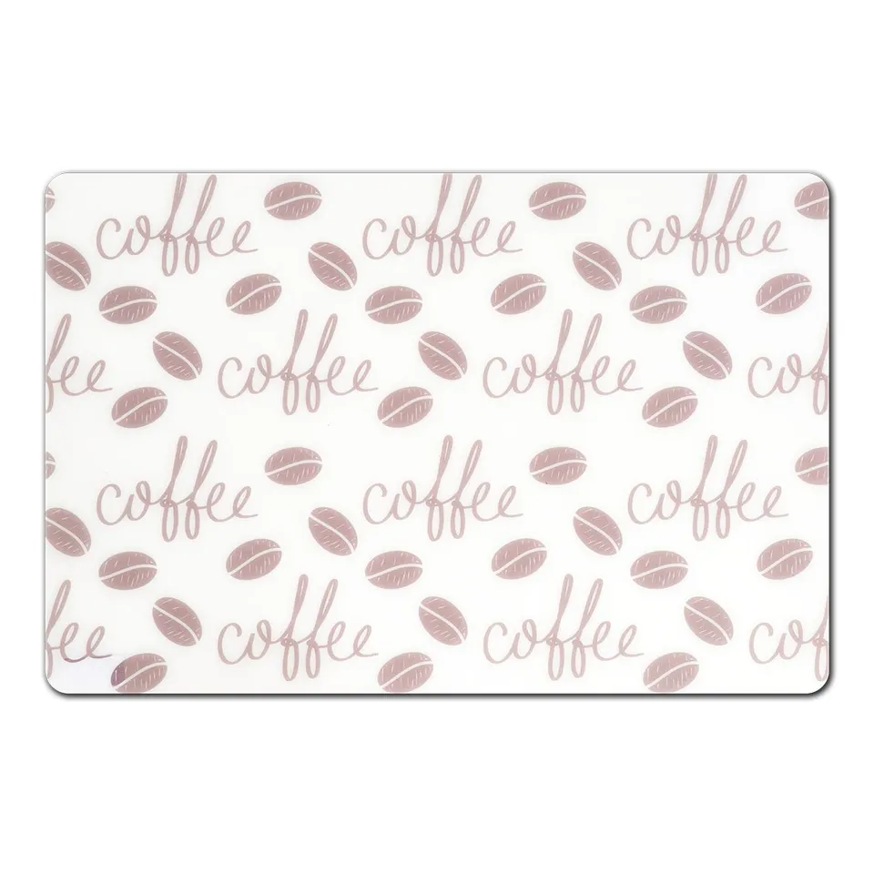 zeller-present-table-platzset-coffee-kunststoff-taupe-transparent image 1