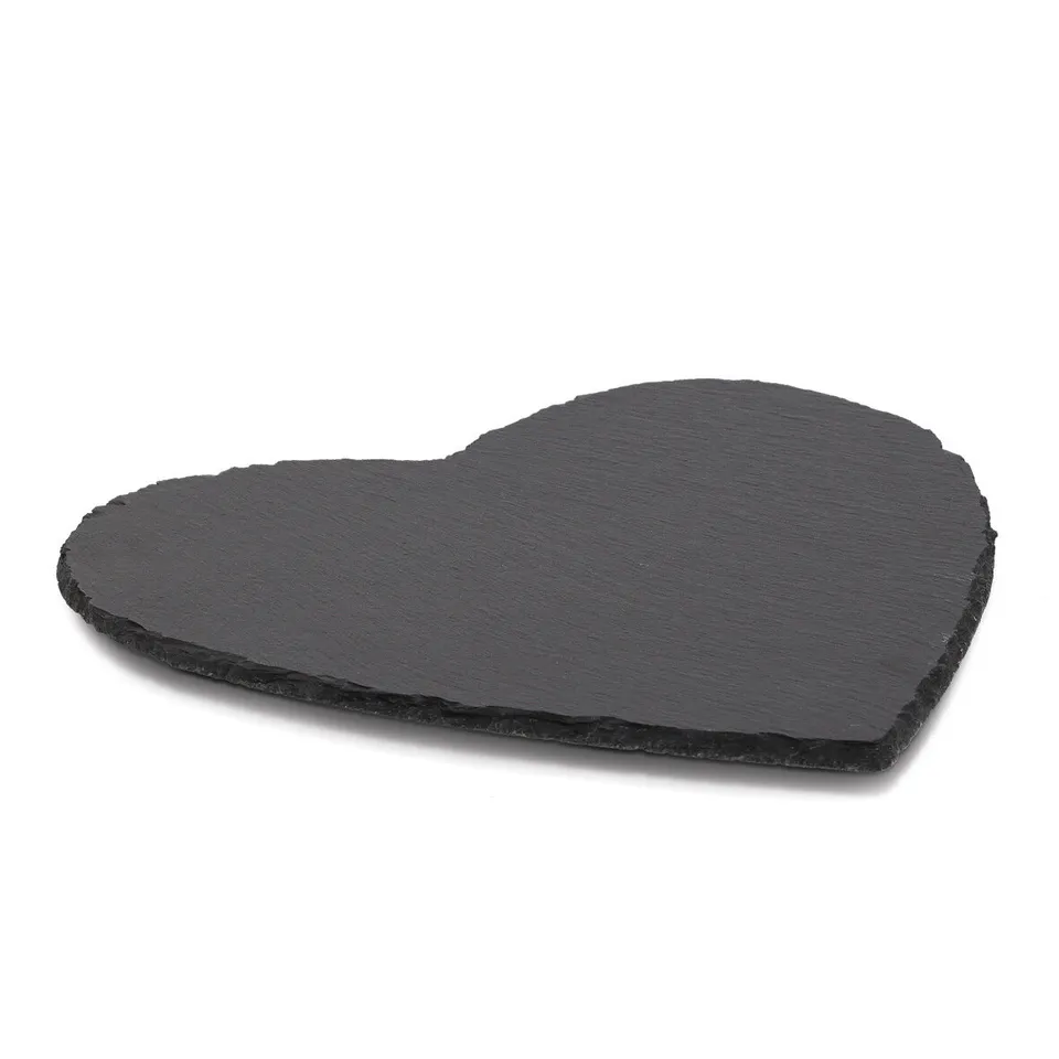 zeller-present-k-che-servierplatte-heart-schiefer-herzform image 1