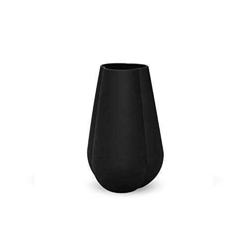 cooee-design-clover-18-cm-vase-keramik-schwarz-matt image 5