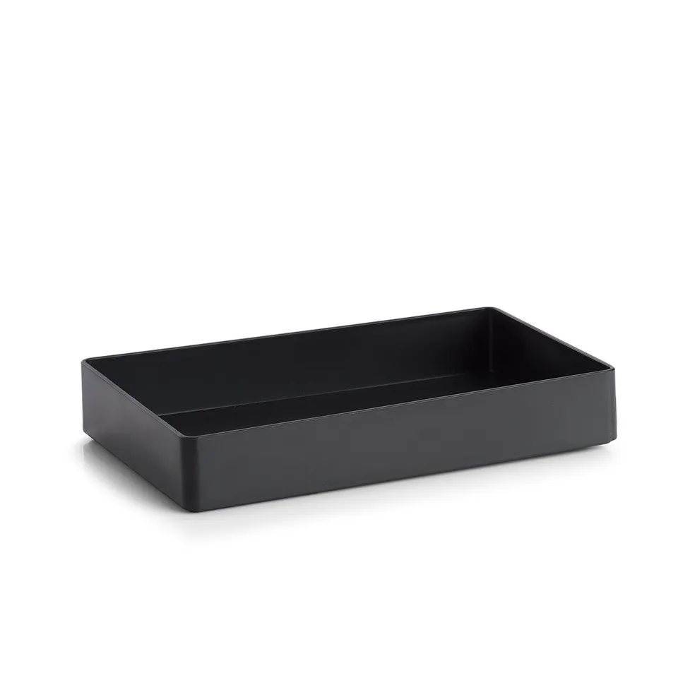 zeller-present-home-utensilien-organizer-kunststoff-schwarz image 1