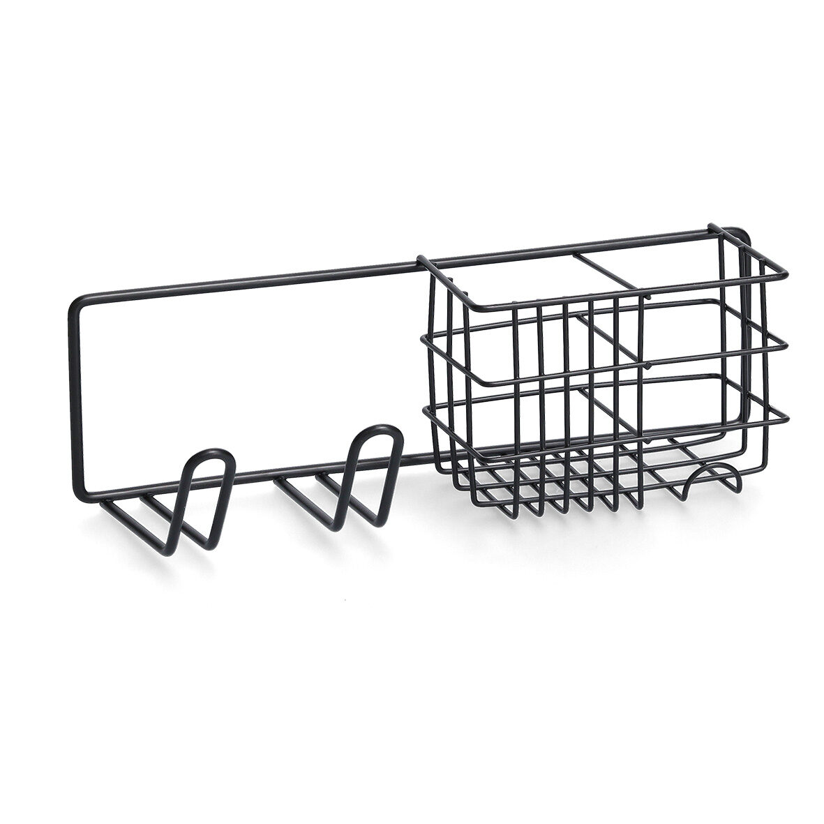 zeller-present-home-living-regal-metall-schwarz-27-cm image 1