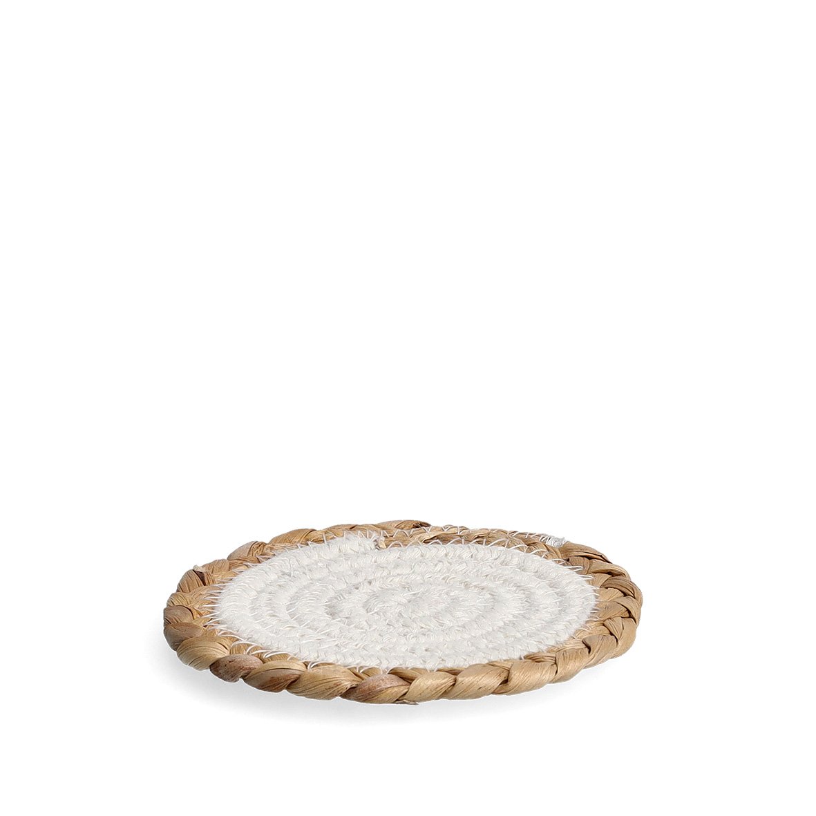 zeller-present-table-glasuntersetzer-boho-kitchen-baumwolle-12cm image 1