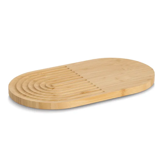 zeller-k-che-topfuntersetzer-bambus-oval-mit-rillen image 1
