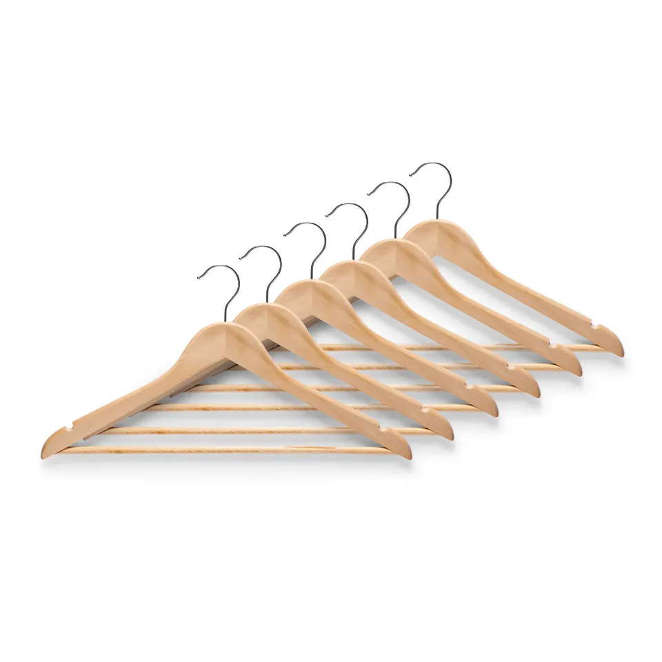zeller-present-home-living-kleiderb-gel-set-holz-6-teilig image 1
