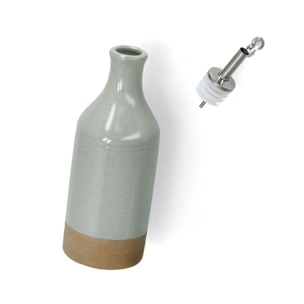 zeller-present-k-che-essig-lflasche-420-ml-steingut-edelstahl image 2