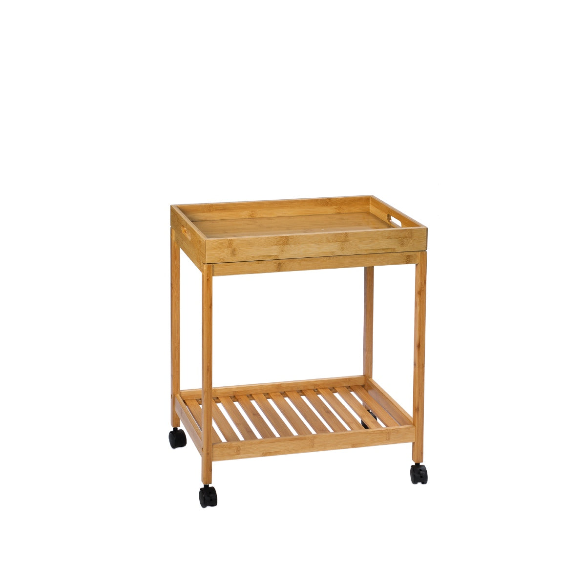 andrea-house-cocina-servierwagen-bambus-mit-tablett image 2