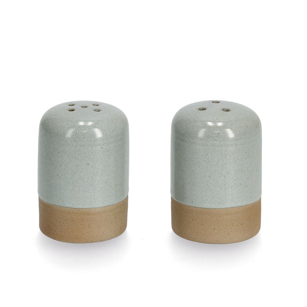 zeller-present-k-che-salz-pfefferstreuer-set-steingut-salbei image 1