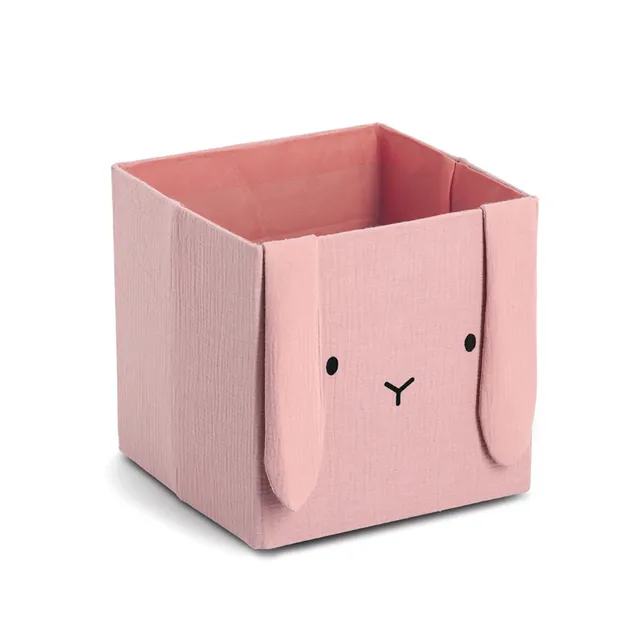 zeller-present-kids-aufbewahrungsbox-hase-musselin image 1