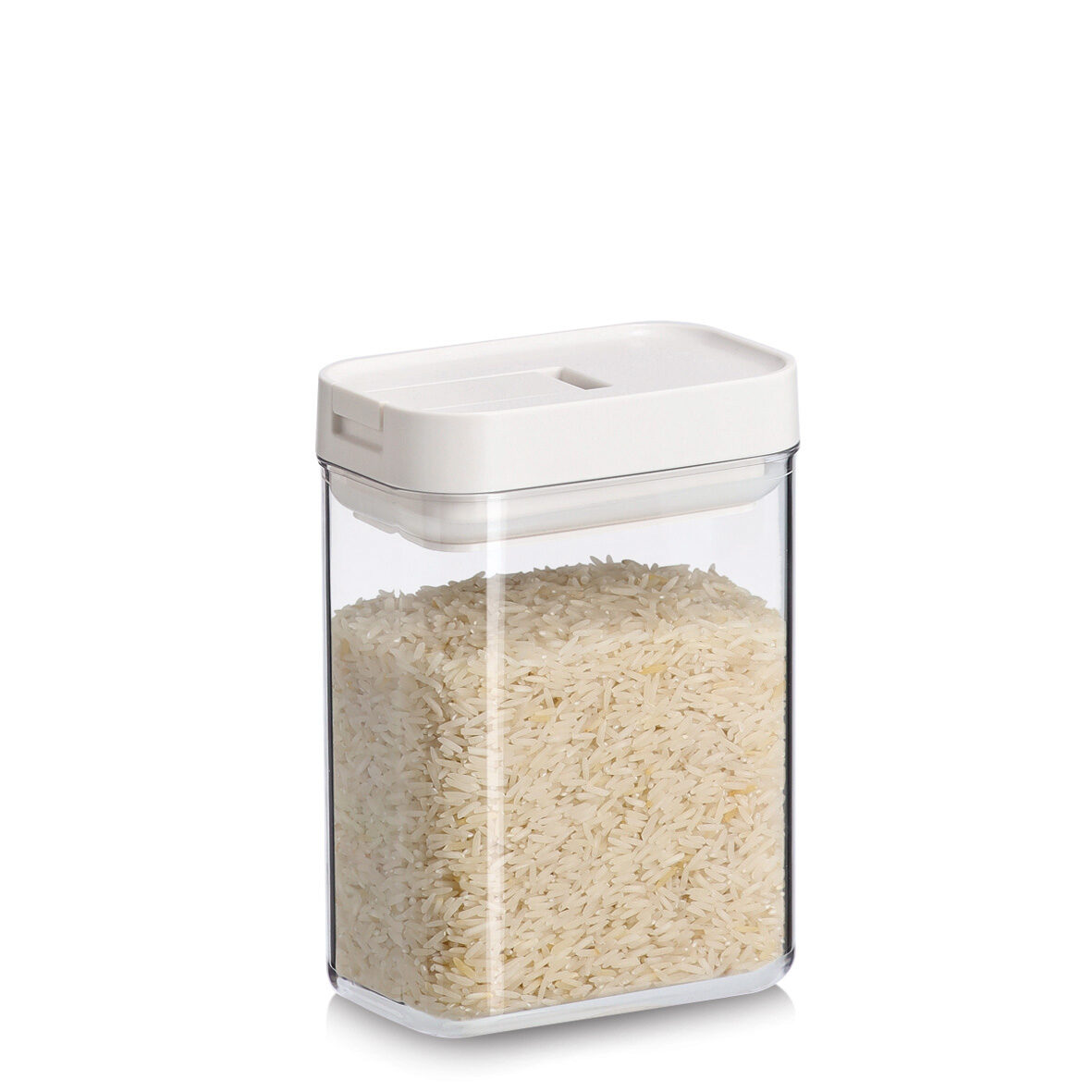 zeller-present-k-che-vorratsdose-670-ml-creme-transparent-luftdicht image 2