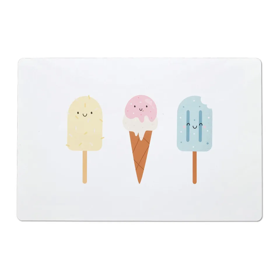 zeller-present-platzset-ice-cream-kunststoff-wei-f-r-kinder image 1