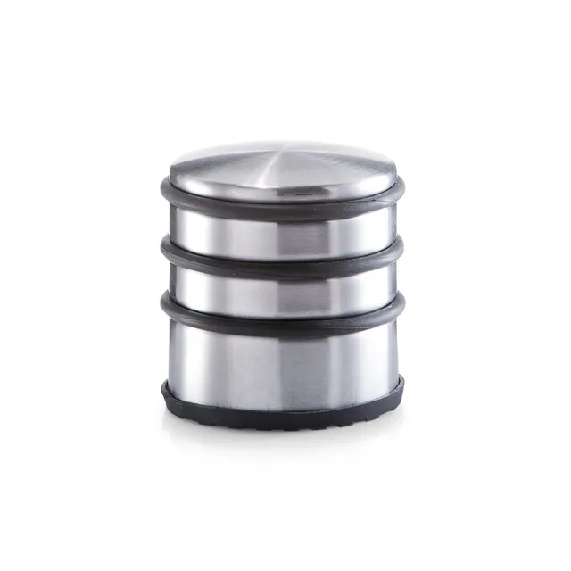 zeller-present-t-rstopper-edelstahl-gummiring image 1
