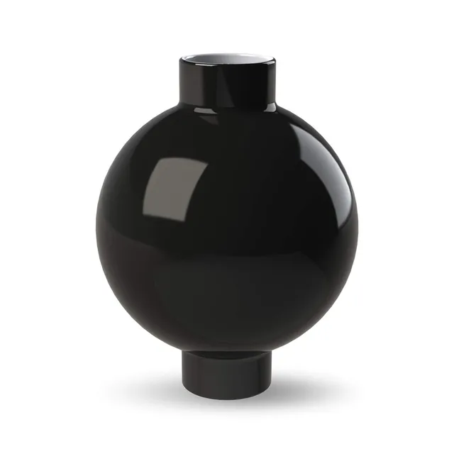 cooee-design-vase-keramikvase-14-cm-schwarz-matt image 1