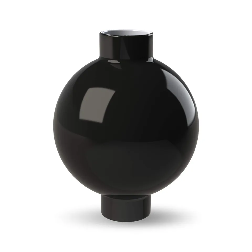 cooee-design-vase-keramikvase-14-cm-schwarz-matt image 1