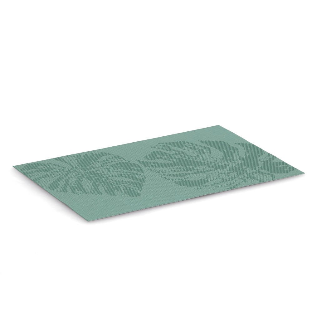 zeller-present-table-platzset-monstera-blatt-tischset-gr-n image 2