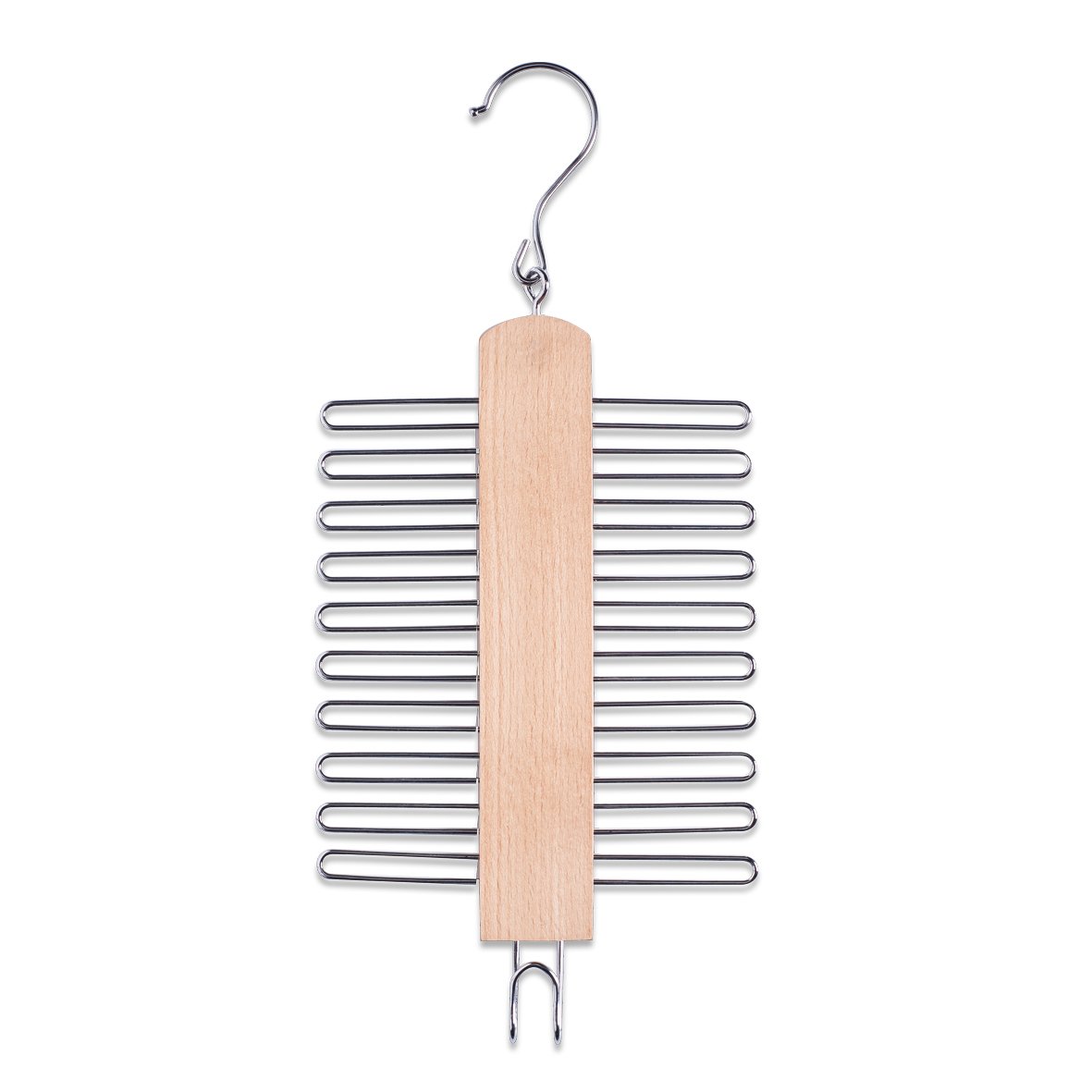 zeller-present-home-living-krawattenhalter-buche-20-b-gel image 1