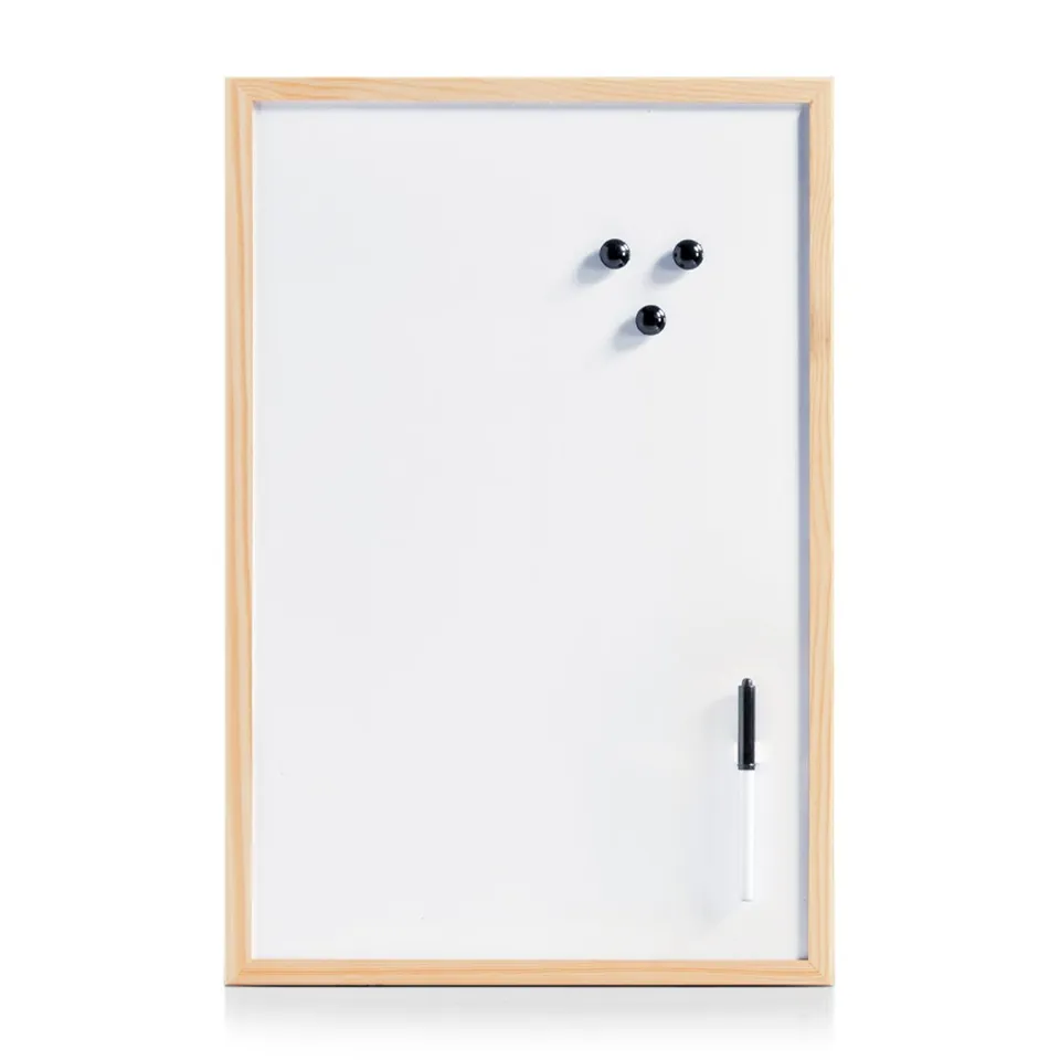 zeller-present-office-magnet-schreibtafel-metall-kiefer image 1