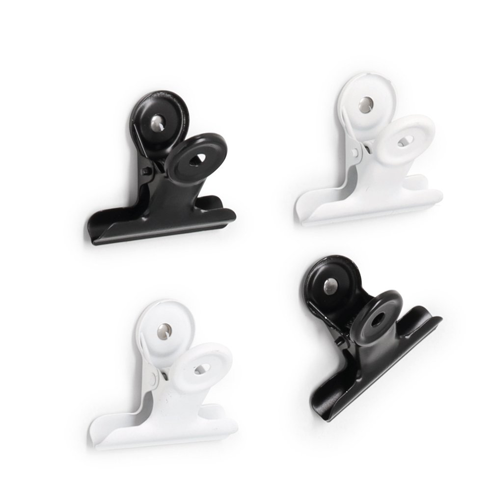 zeller-present-office-magnet-set-clips-4-tlg-schwarz image 1