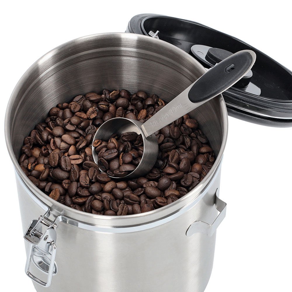 zeller-present-k-che-kaffeedose-2700ml-edelstahl-mit-l-ffel image 2