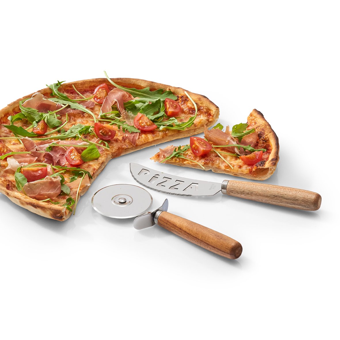 zeller-present-pizza-schneide-set-2-tlg-akazie-edelstahl image 4