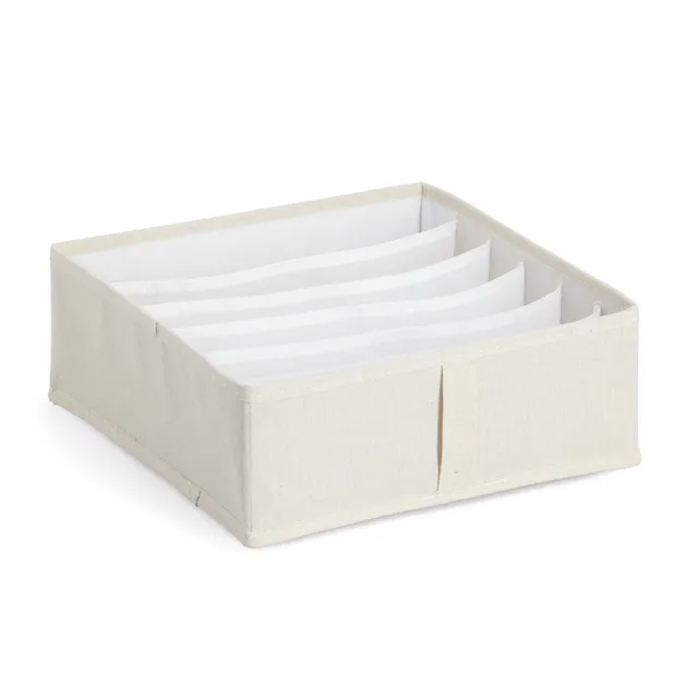 zeller-present-home-living-aufbewahrungsbox-6-f-cher-polyester image 1