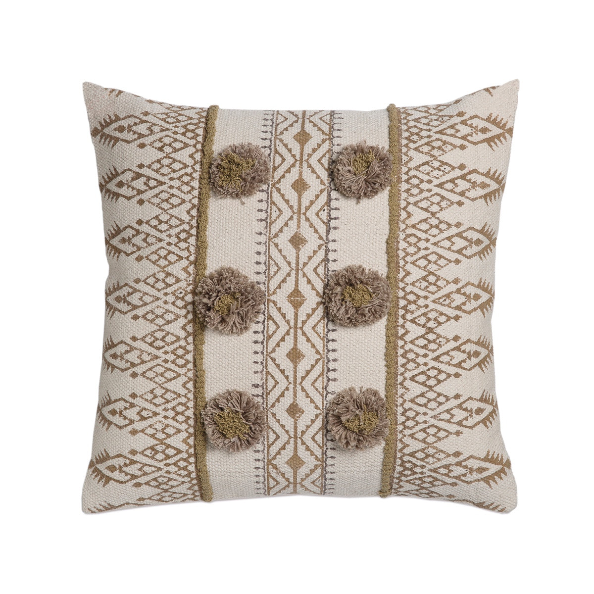andrea-house-textil-dekokissen-braun-quasten-50x50 image 2