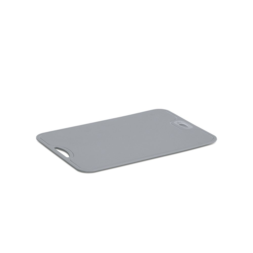 zeller-k-che-schneidematte-schneidebrett-tpu-grau-flexibel image 1